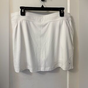 CALLAWAY WHITE GOLF SKORT NWOT